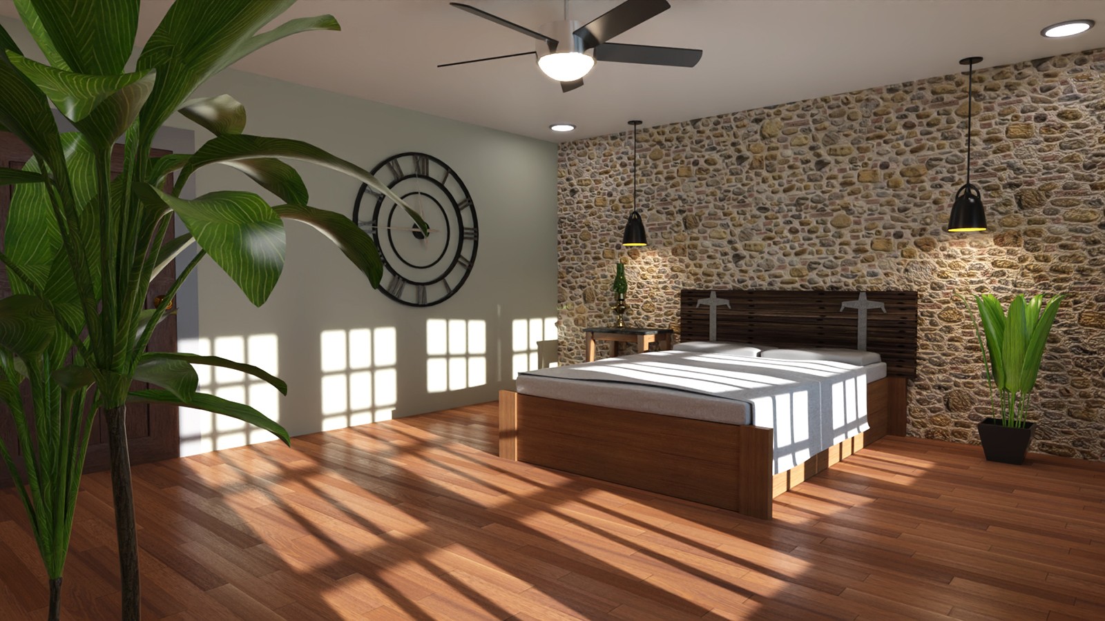 Mediterranean Bedroom by N/A