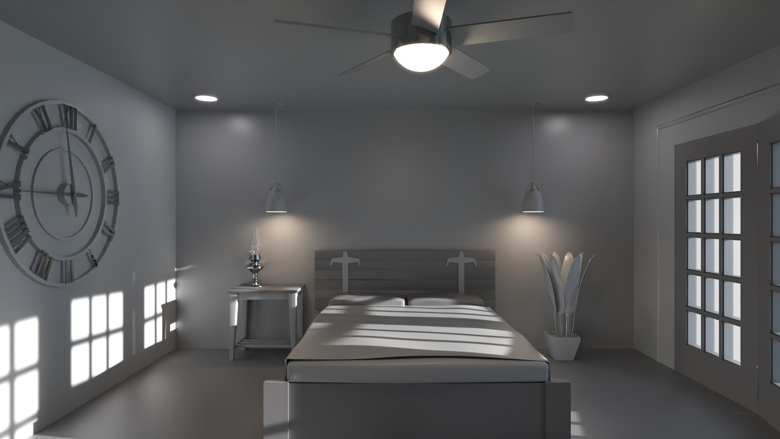 Mediterranean Bedroom by N/A