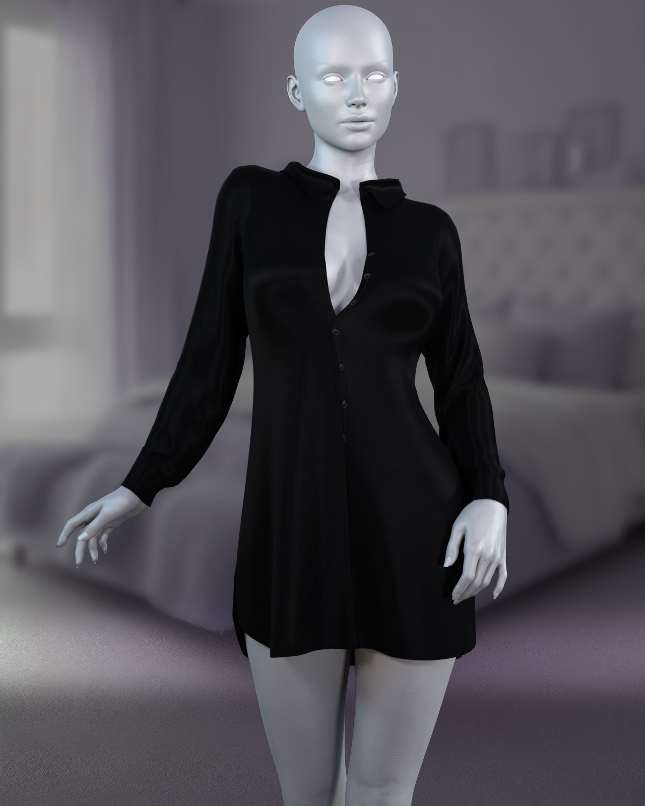 dforce - Boyfriend Shirt - Genesis 8 and 9 by N/A