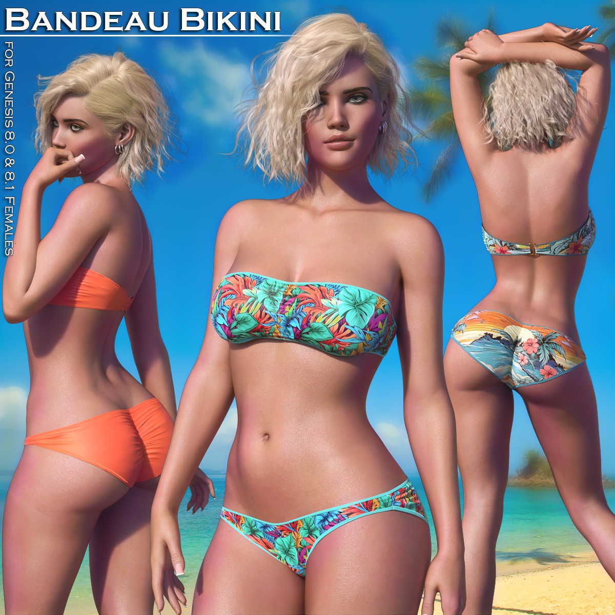 Bandeau Bikini for G8/8.1 Females by N/A
