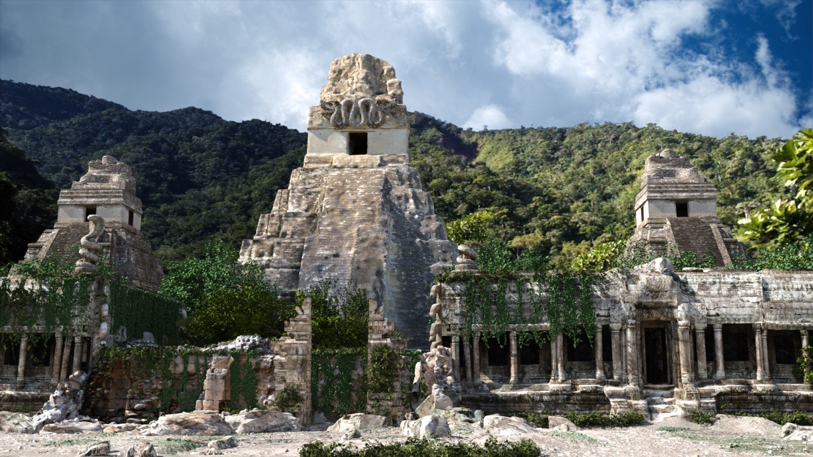 Mayan Temple For DAZ by N/A