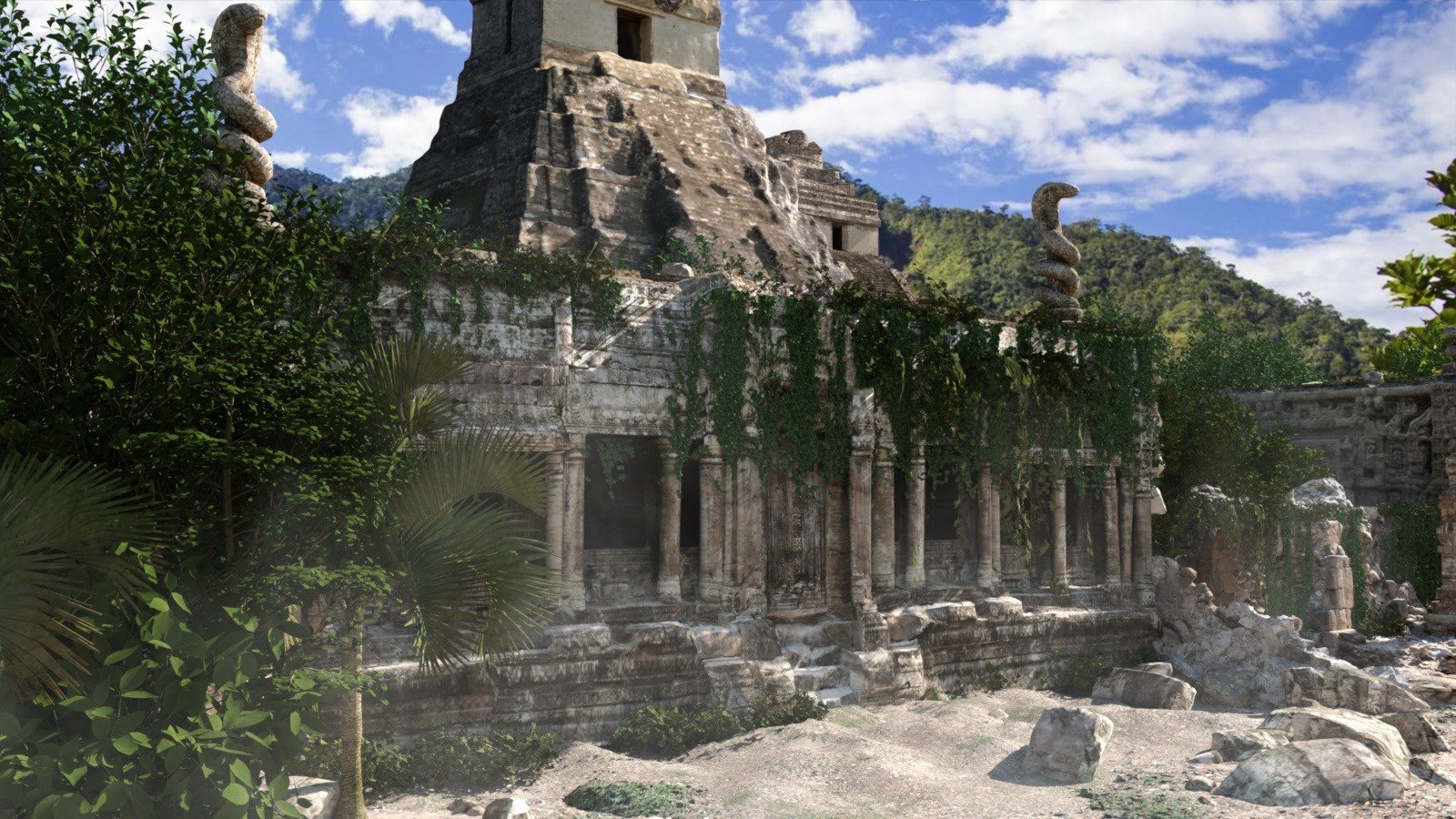 Mayan Temple For DAZ by N/A
