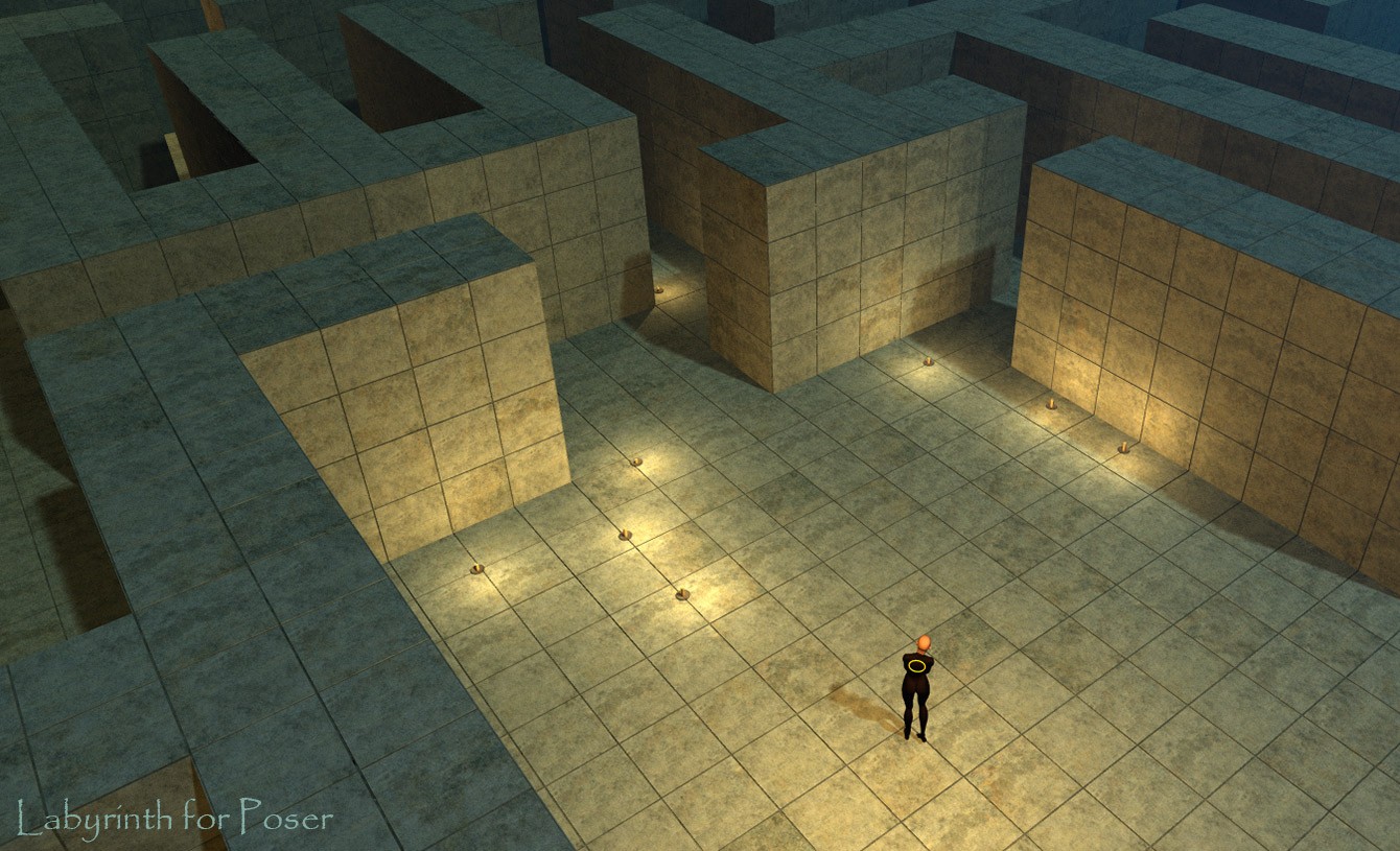 Labyrinth for Poser by N/A