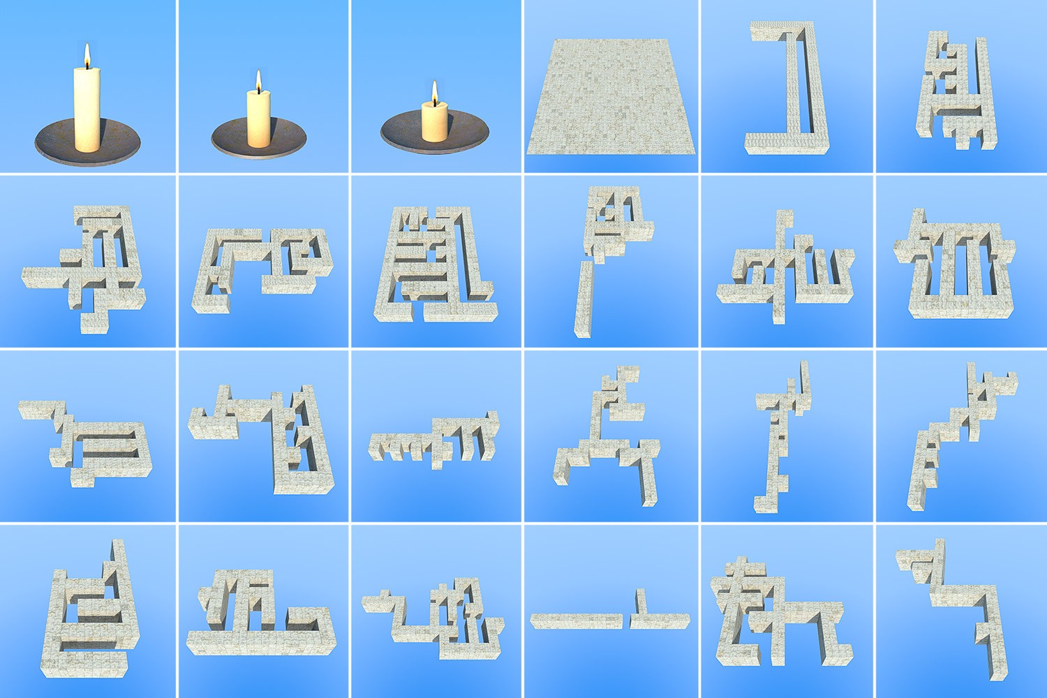 Labyrinth for Poser by N/A