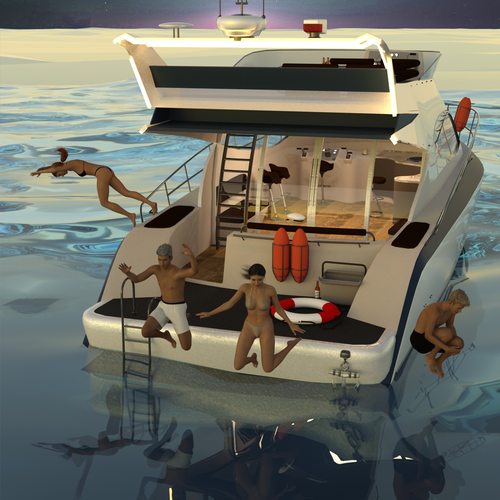 SAMANT Yacht_POSES 2 by N/A