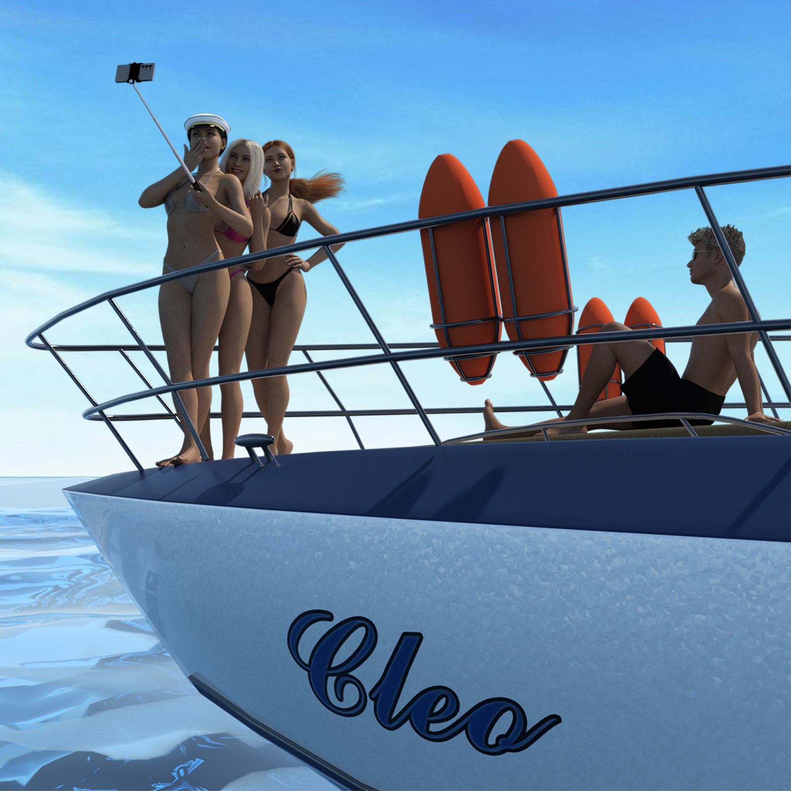 SAMANT Yacht_POSES 2 by N/A