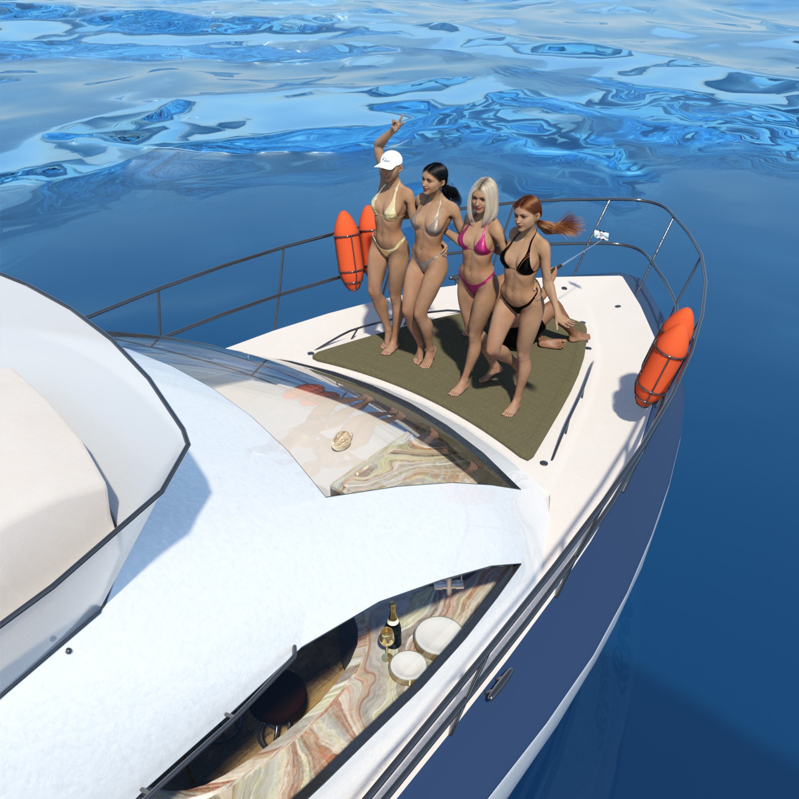 SAMANT Yacht_POSES 2 by N/A