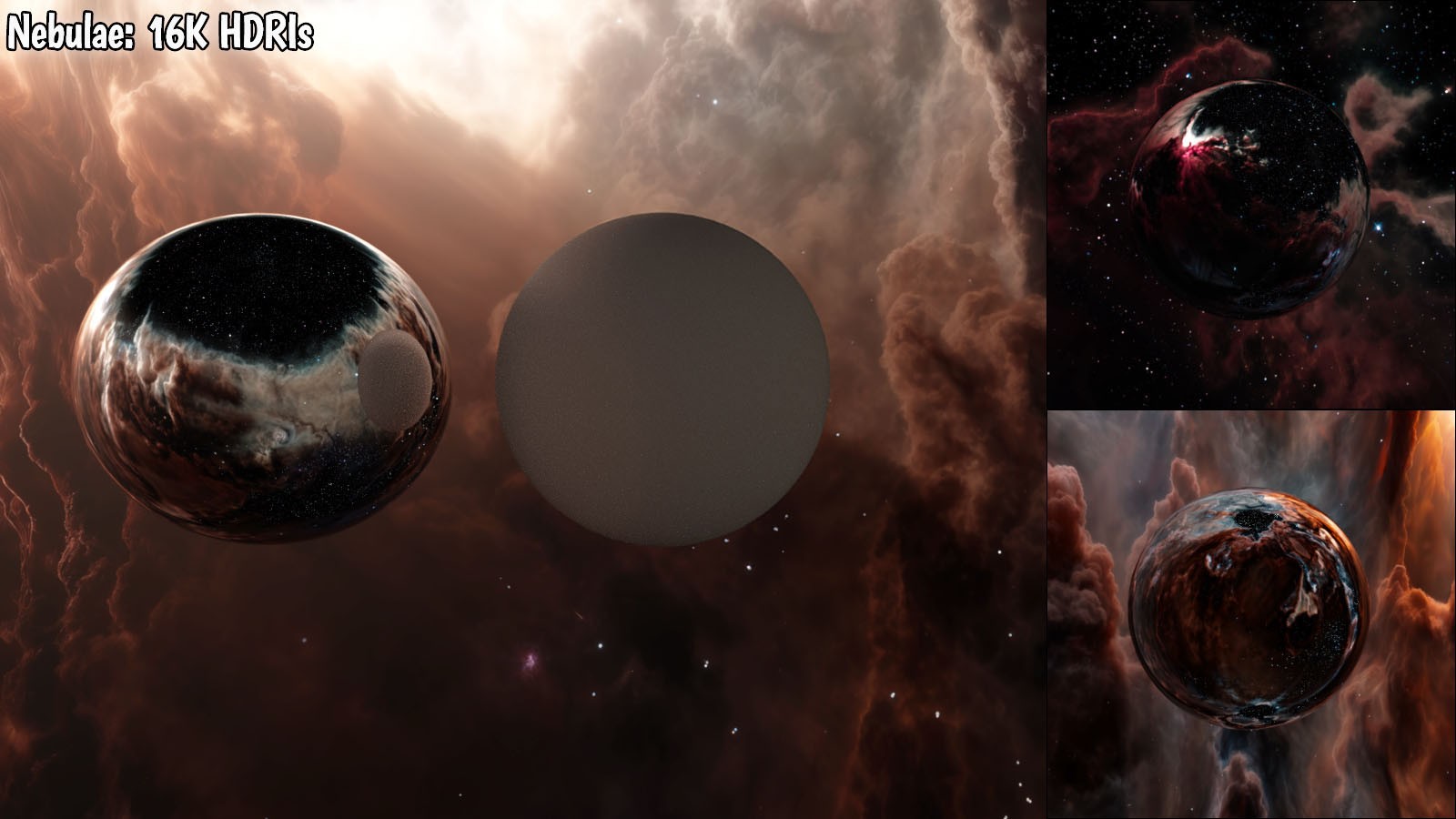 Nebulae: 16K HDRIs by N/A