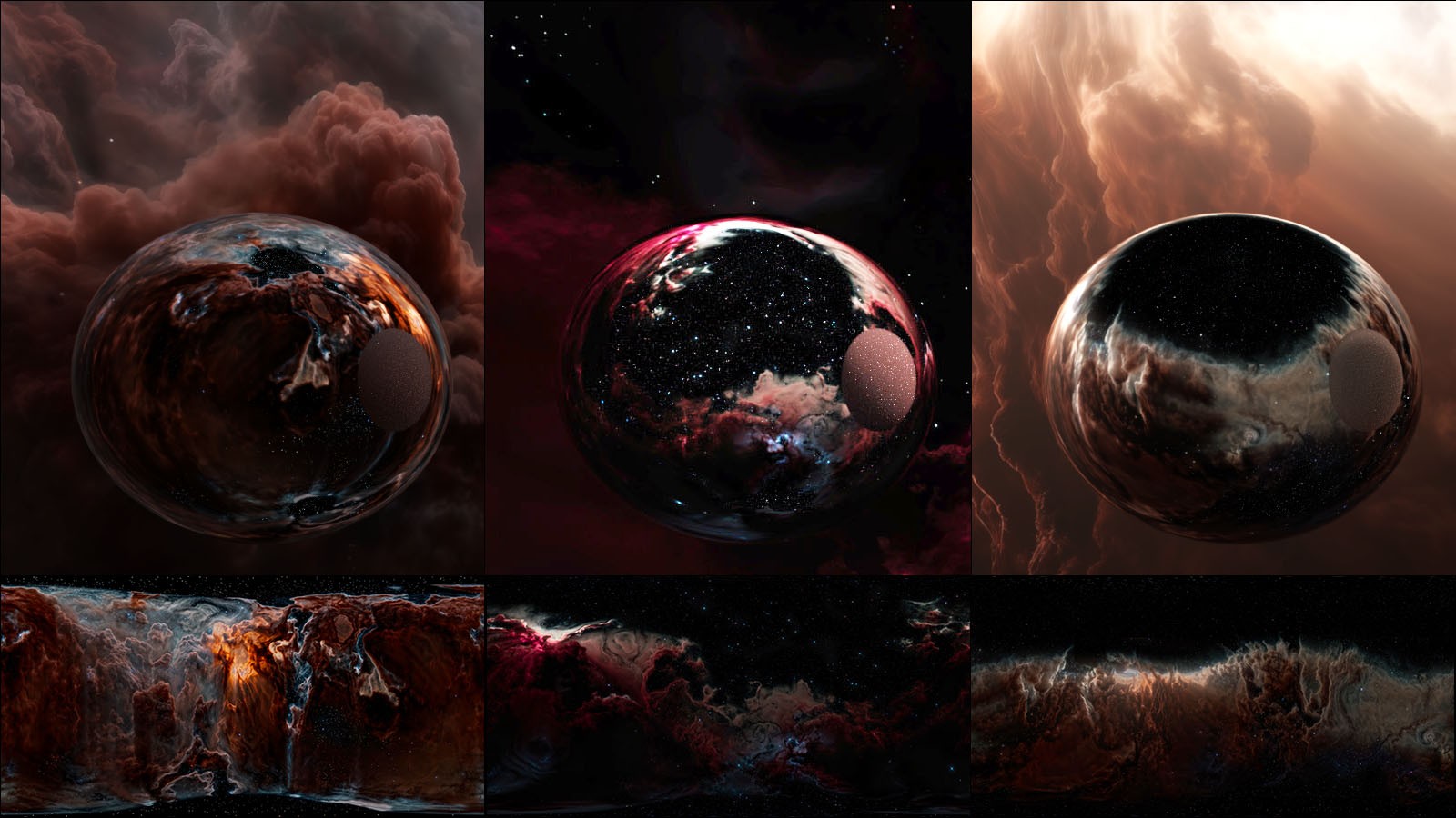 Nebulae: 16K HDRIs by N/A