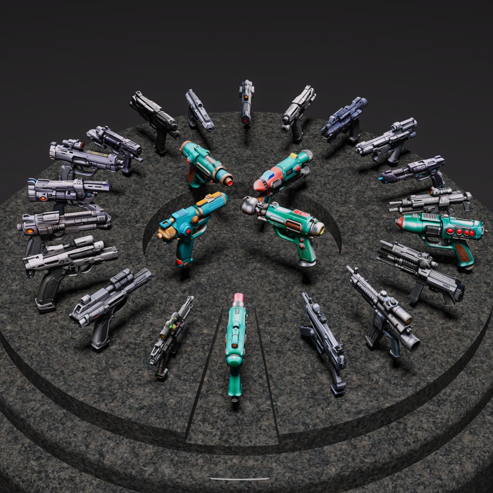 Implements Of War: Sci-Fi Guns by N/A
