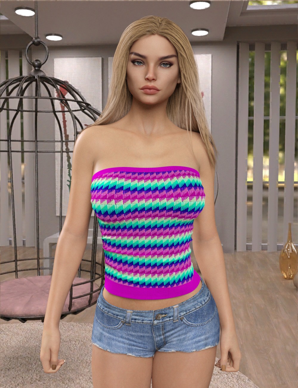 InStyle - dForce Summer Tube Top G8G8.1F G9 by N/A