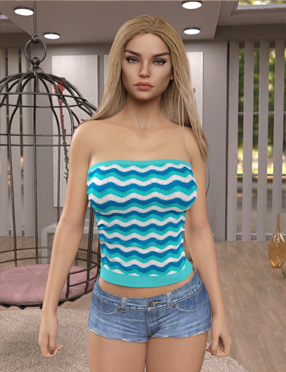 InStyle - dForce Summer Tube Top G8G8.1F G9 by N/A