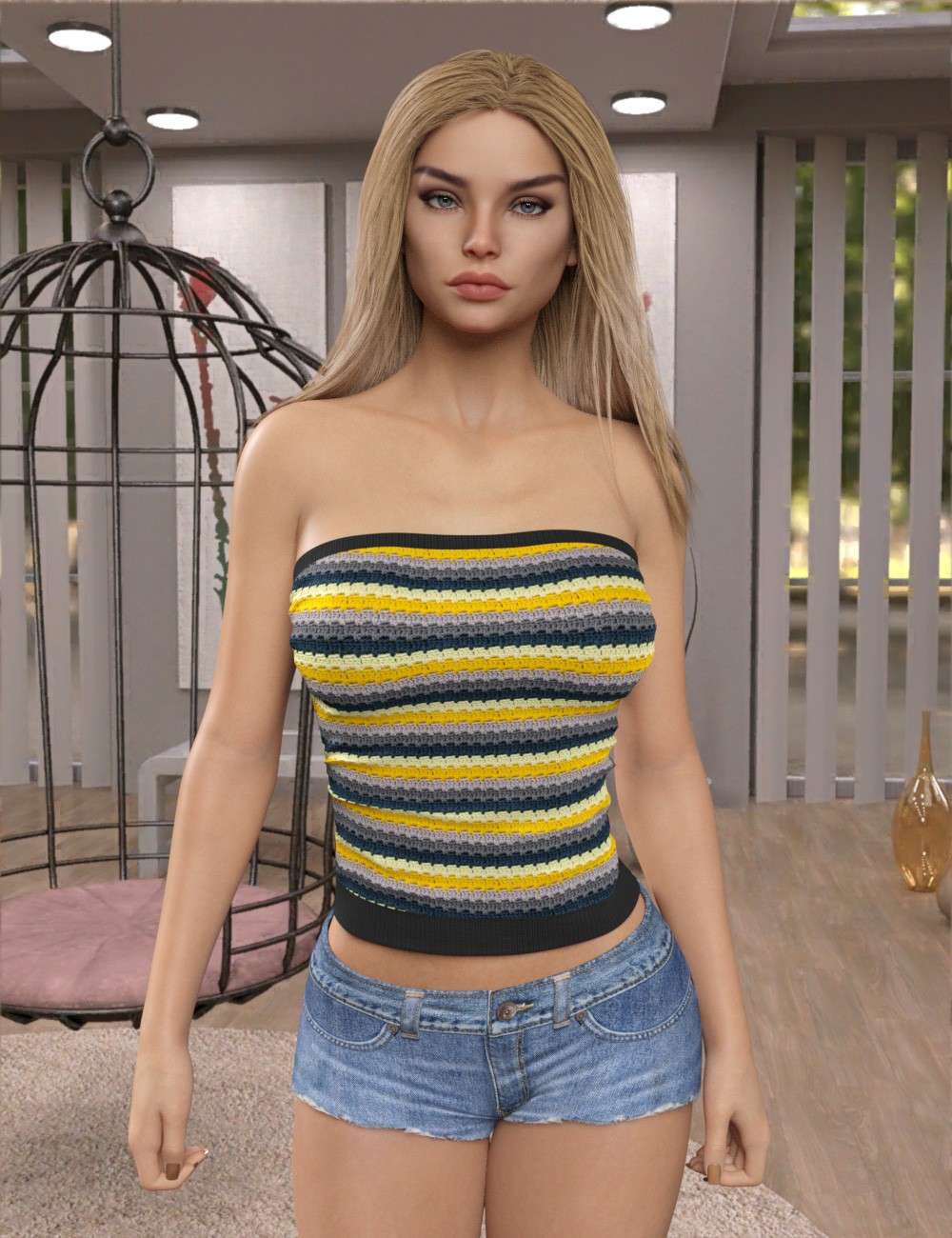 InStyle - dForce Summer Tube Top G8G8.1F G9 by N/A