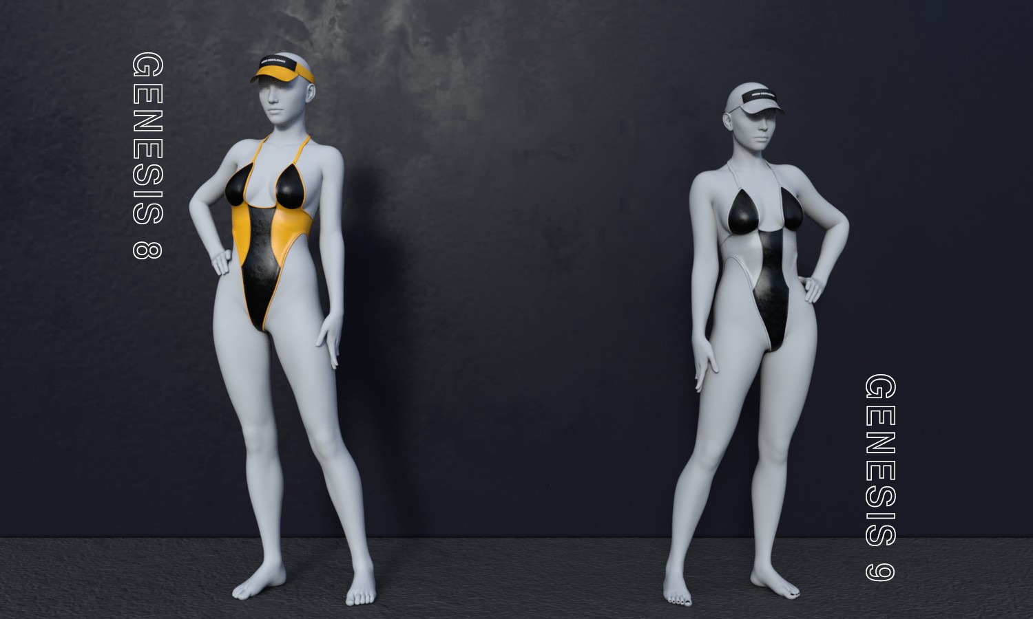 MG-High Leg Monokini G9 G8F by N/A