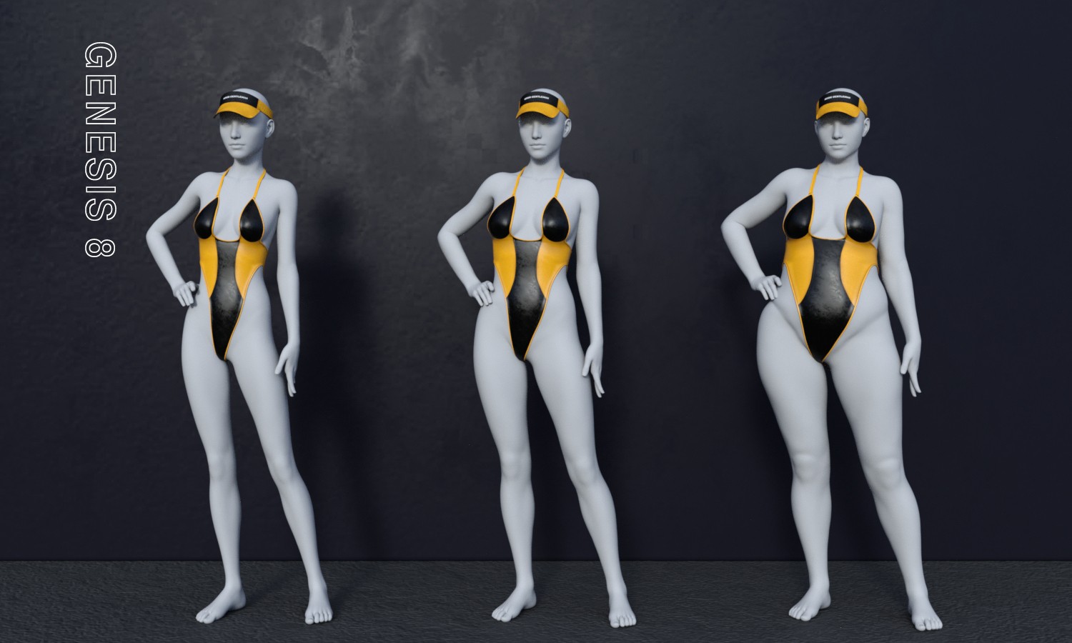 MG-High Leg Monokini G9 G8F by N/A