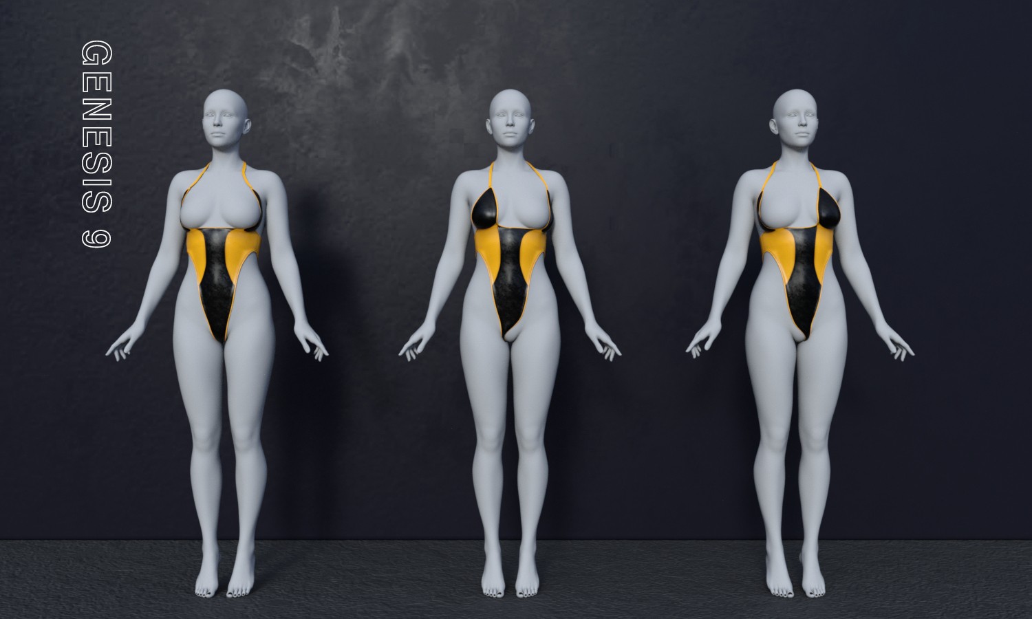 MG-High Leg Monokini G9 G8F by N/A
