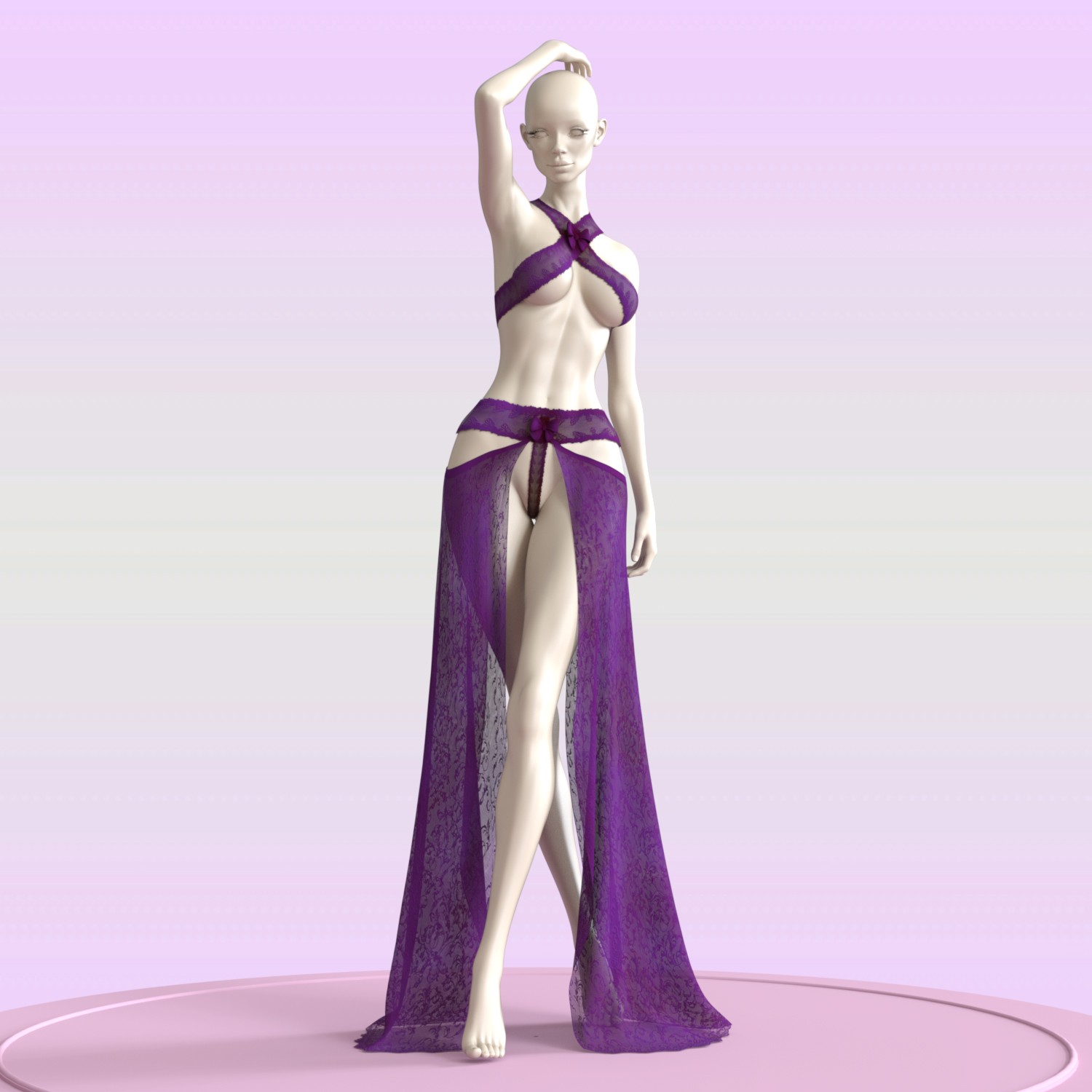 XDancer Dress for Genesis 8 and 9 by N/A