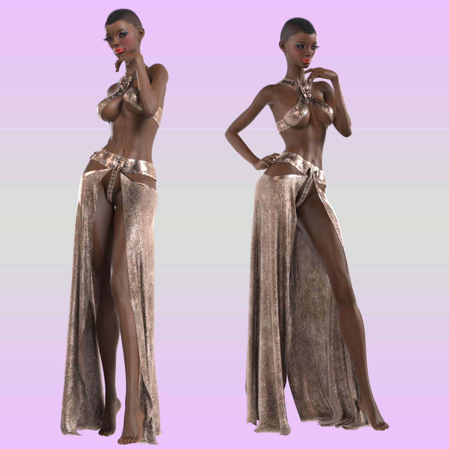 XDancer Dress for Genesis 8 and 9 by N/A
