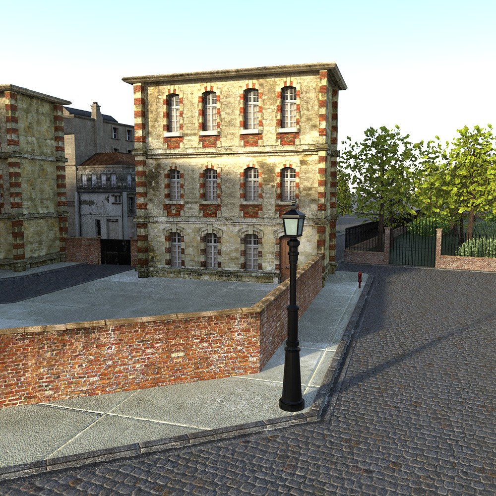 Old Town Bordeaux for Daz Studio by N/A