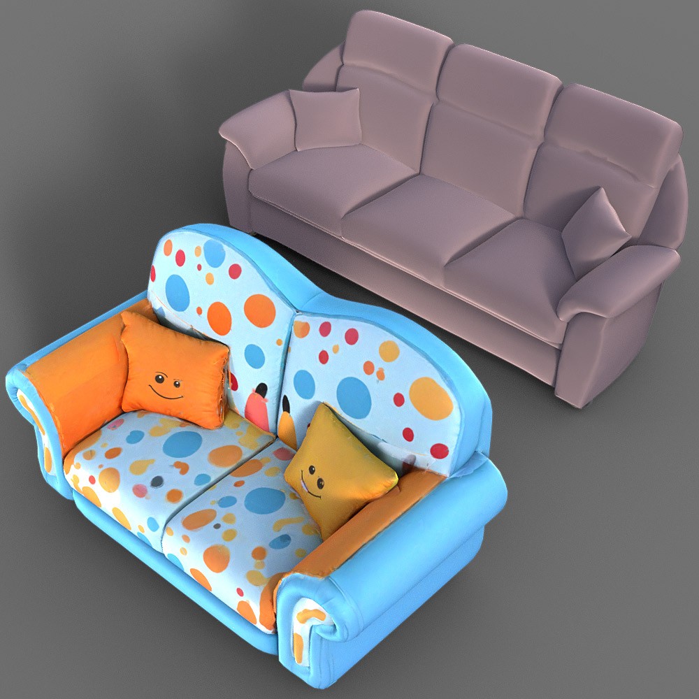 Seats Collection for Daz Studio