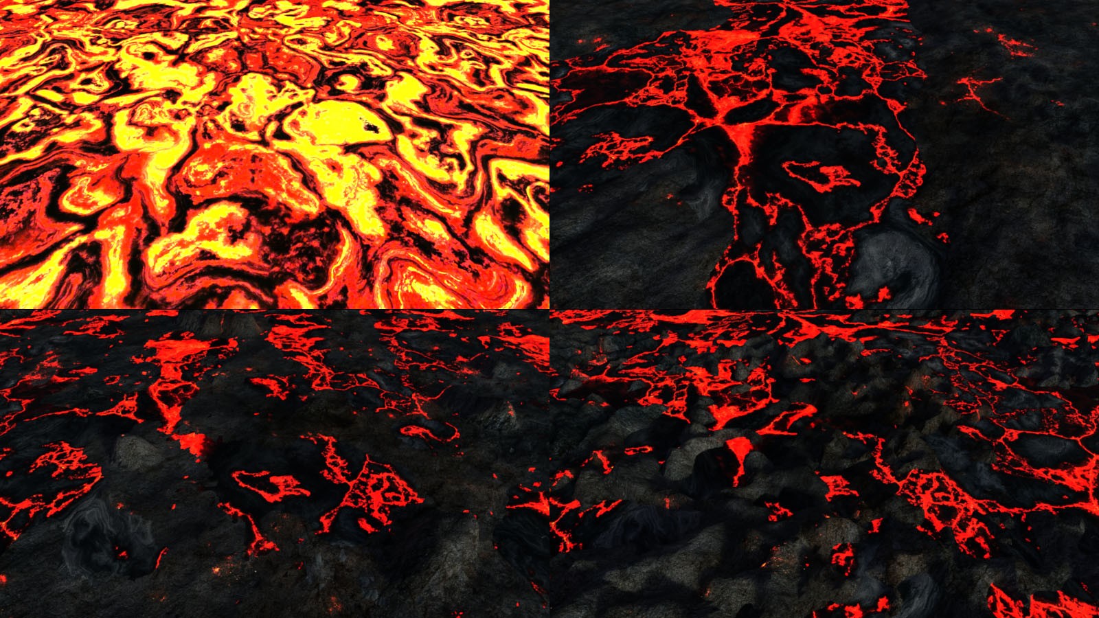 Modular 3D Kits: Lava Cave by N/A