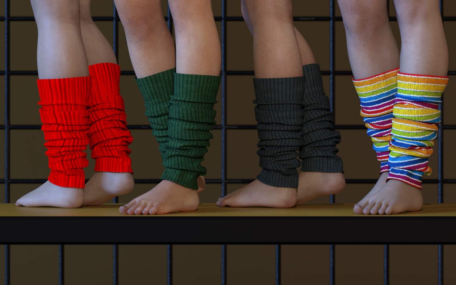 3DL Leg Hugz For G8F/G9 by N/A