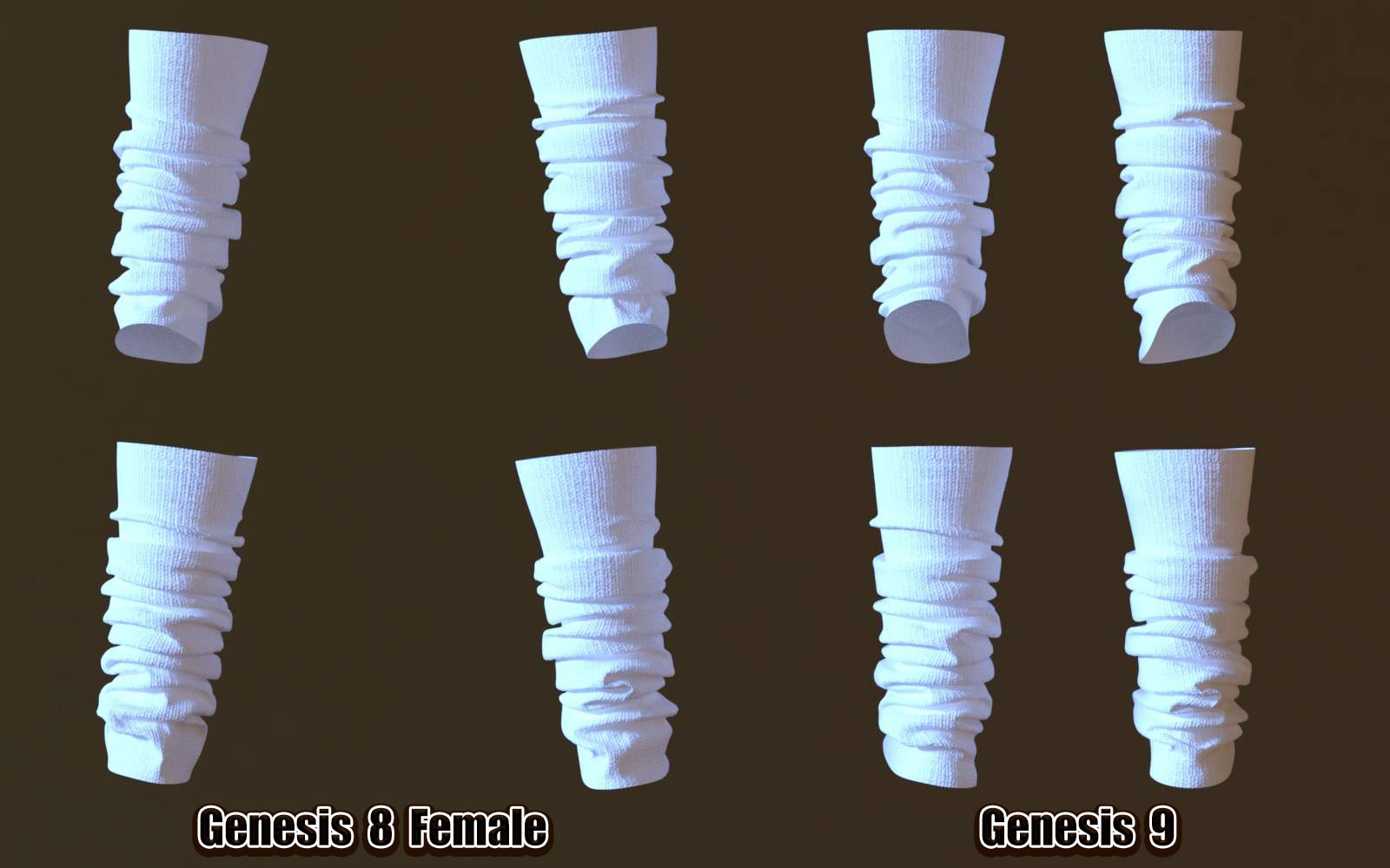 3DL Leg Hugz For G8F/G9 by N/A