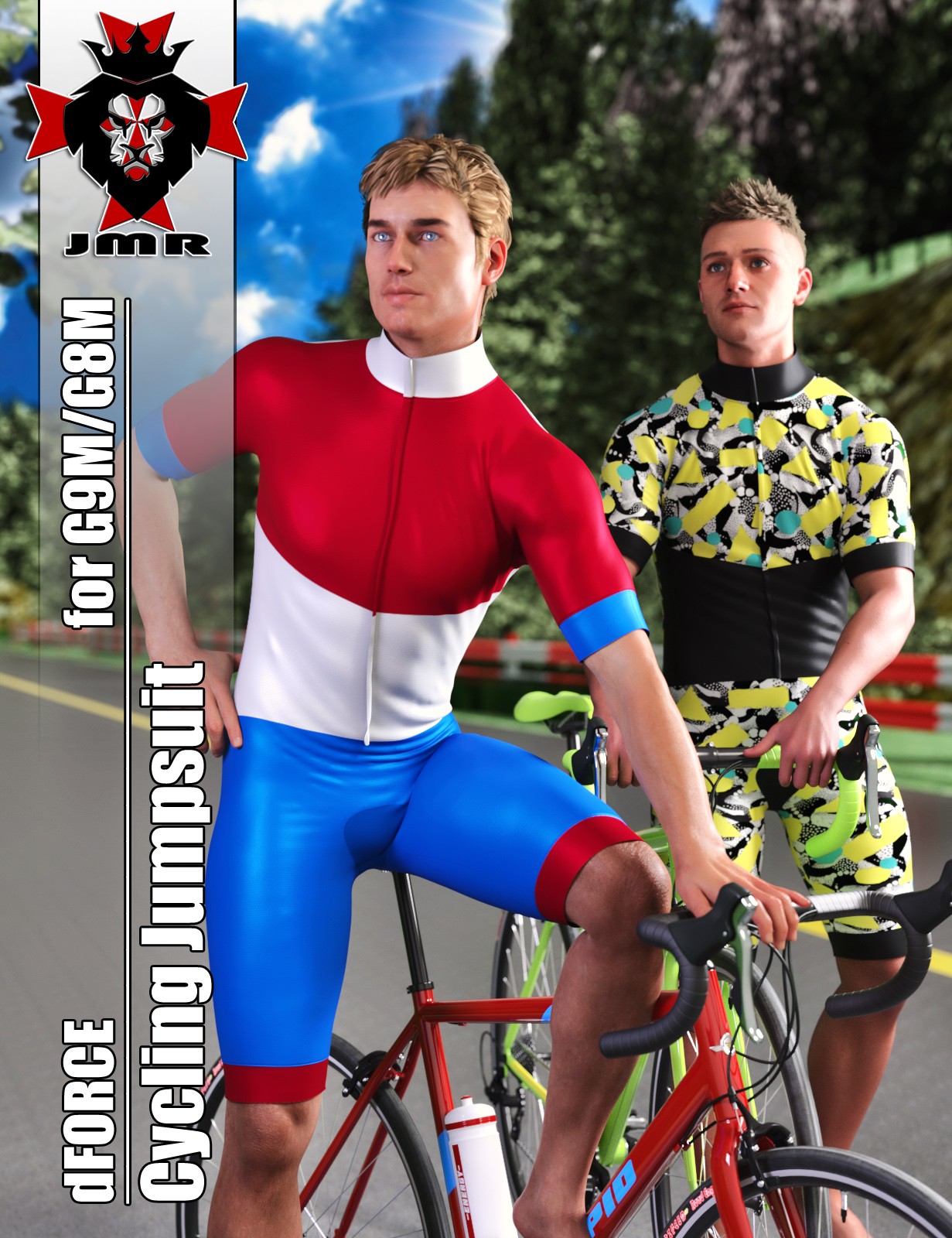 JMR dForce Cycling Jumpsuit for G9M and G8M by N/A