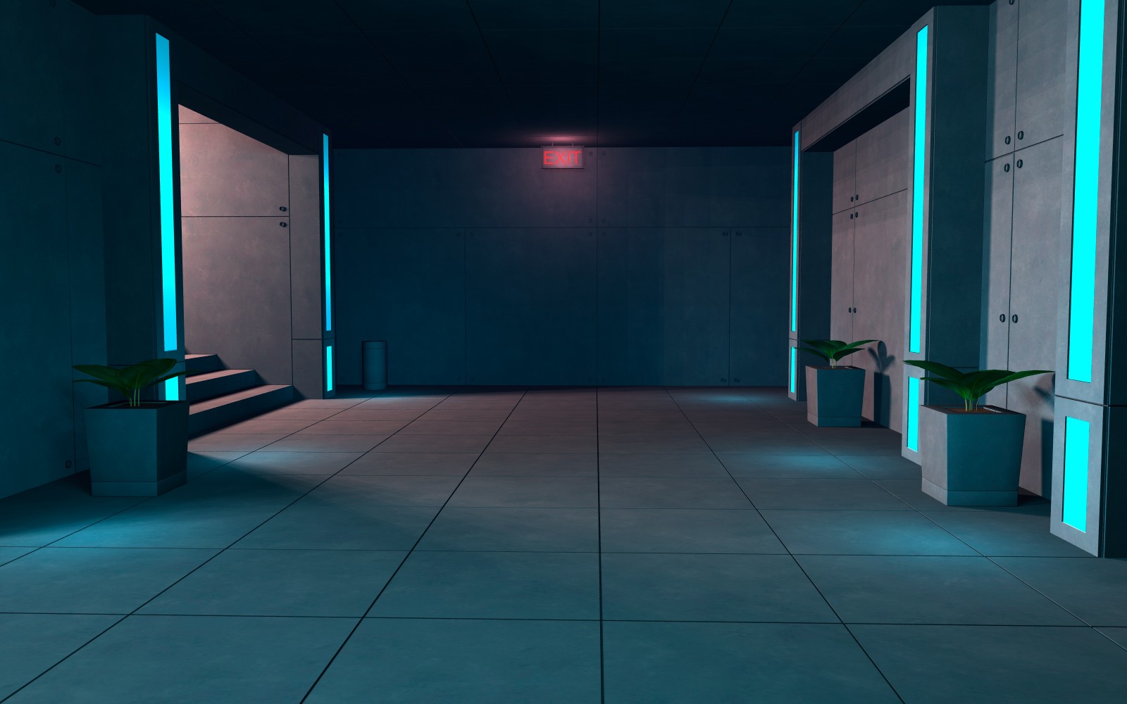 Stairs exit for Poser by N/A