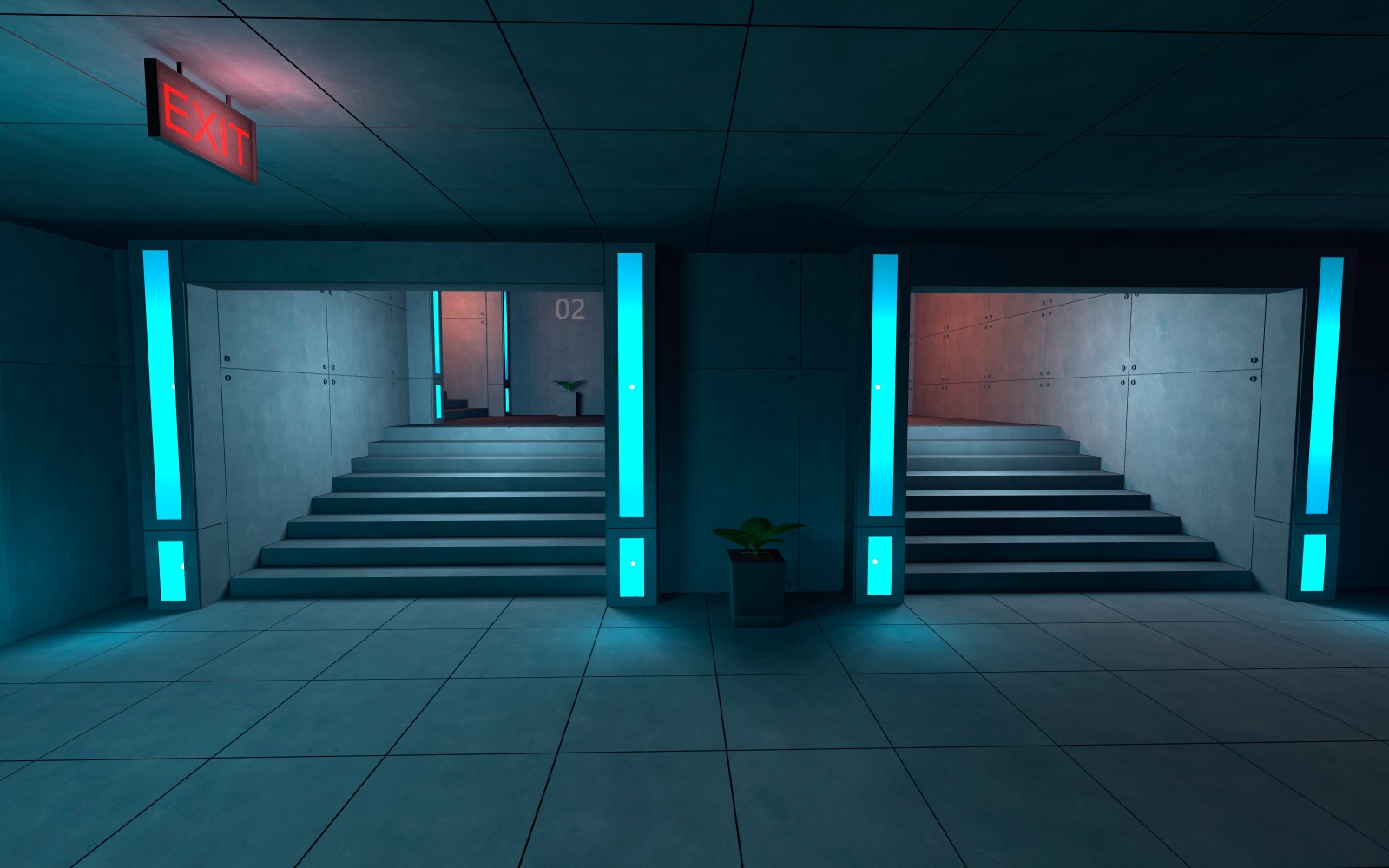Stairs exit for Poser by N/A