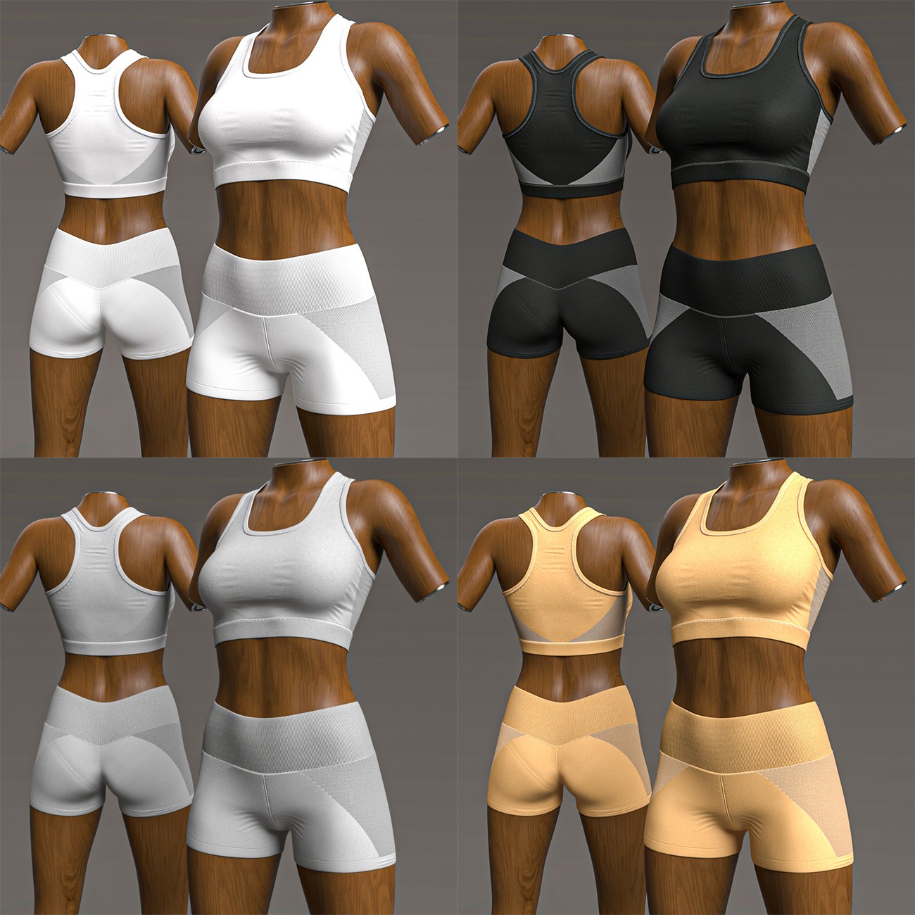 EliteDZ_Sport Bra and Short for G8F by N/A