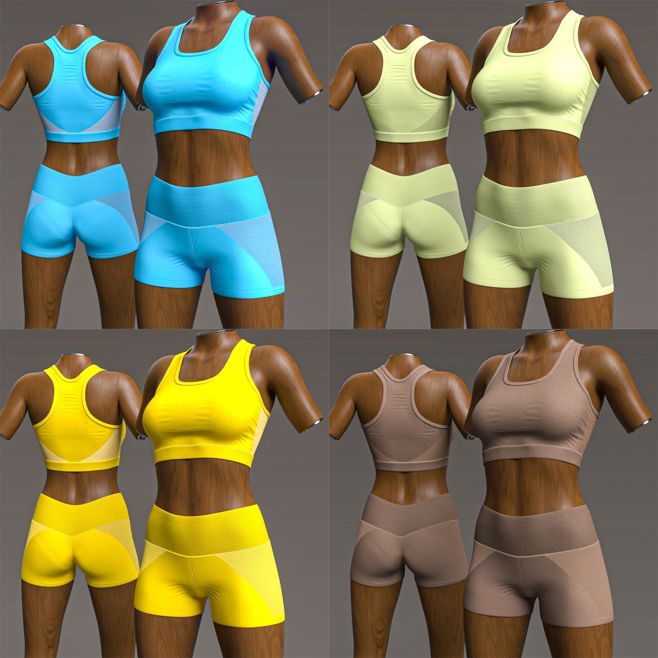 EliteDZ_Sport Bra and Short for G8F by N/A