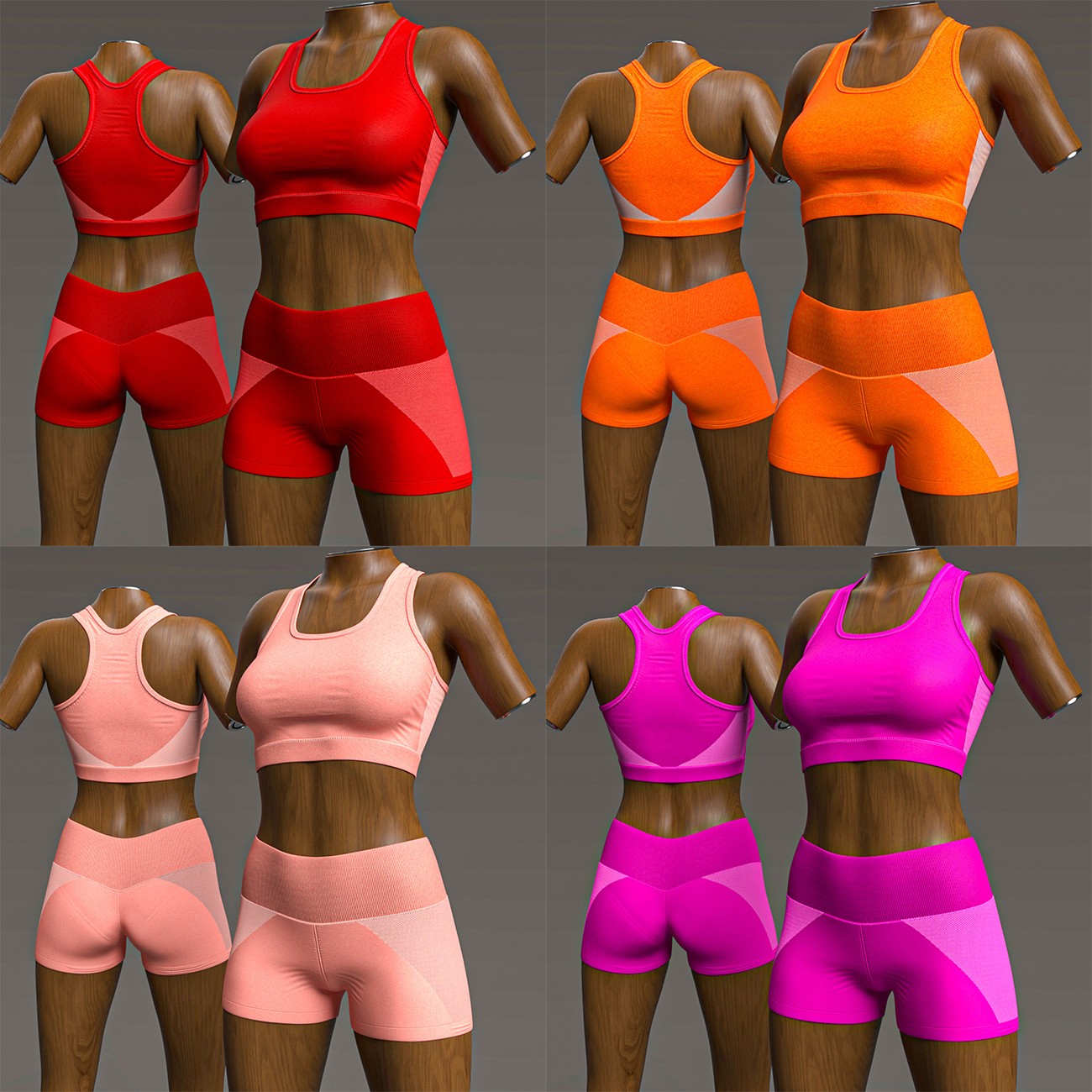 EliteDZ_Sport Bra and Short for G8F by N/A