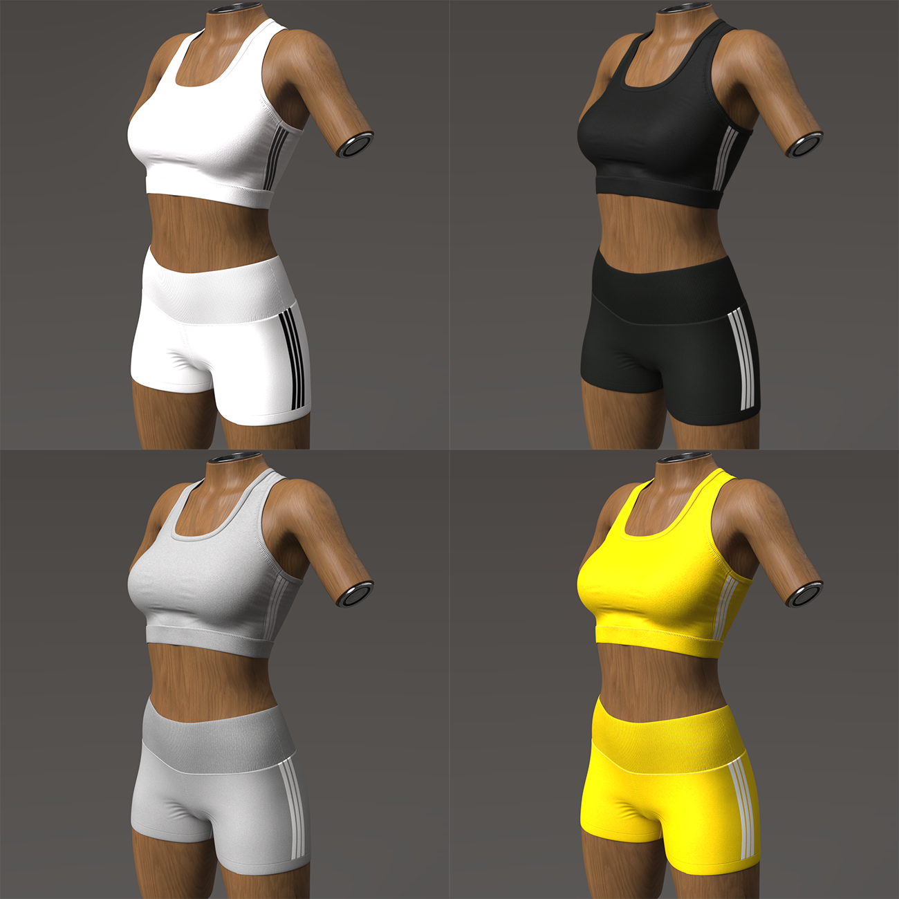 EliteDZ_Sport Bra and Short for G8F by N/A