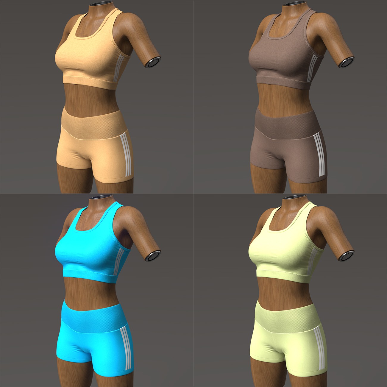 EliteDZ_Sport Bra and Short for G8F by N/A