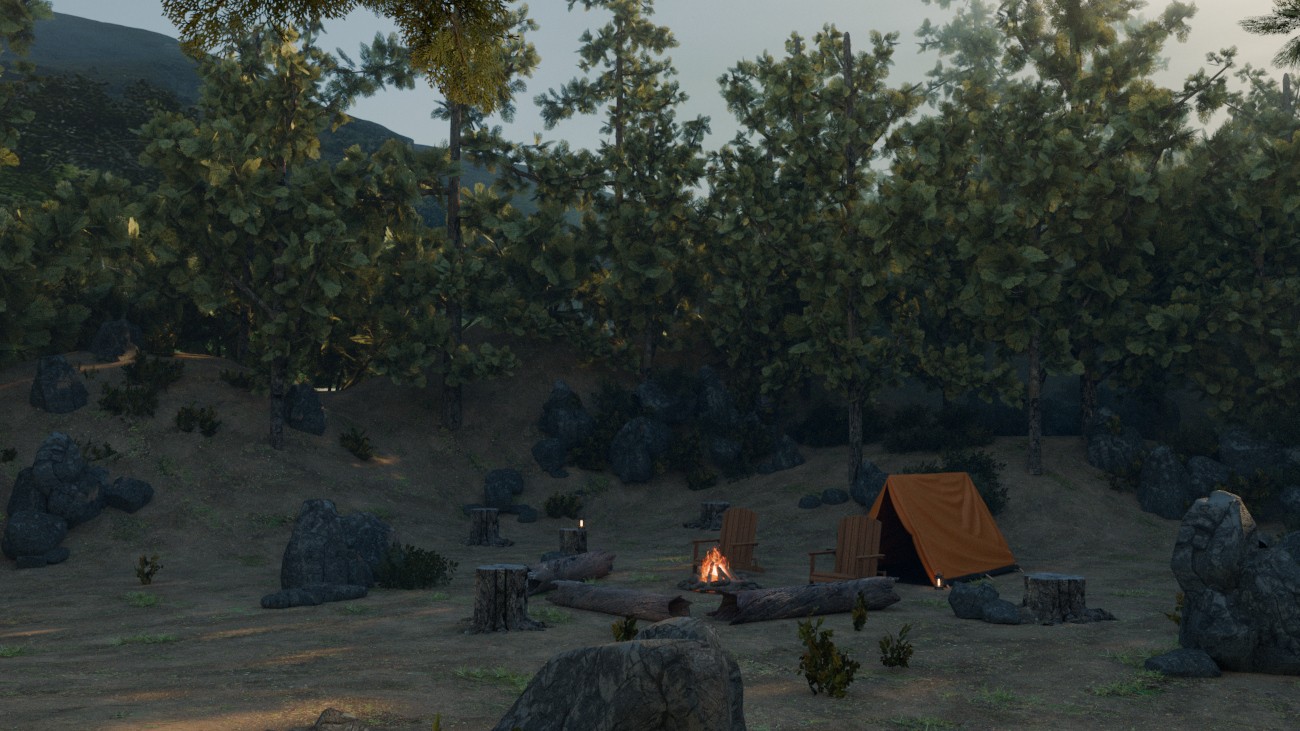Forest Campsite