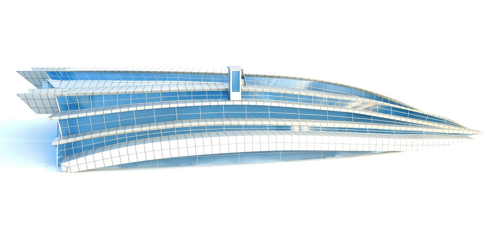 West Kowloon Station Main Terminal - Premium 3D Model by N/A