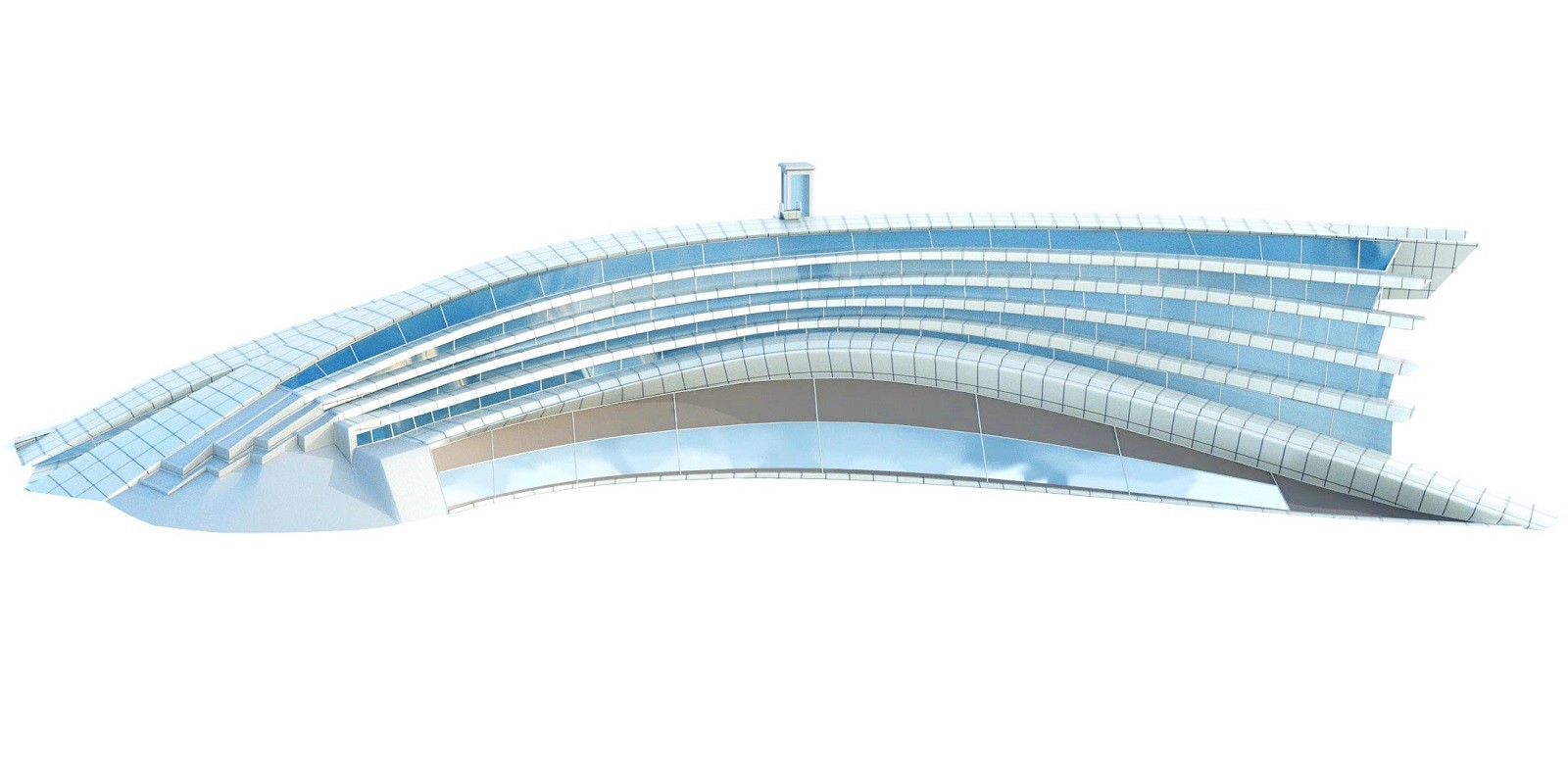 West Kowloon Station Main Terminal - Premium 3D Model by N/A