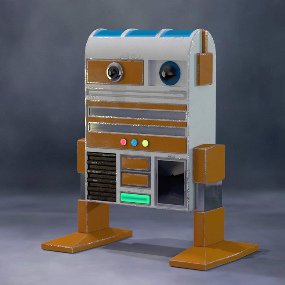 Crusteleon And GLT Space Robot for Poser by N/A