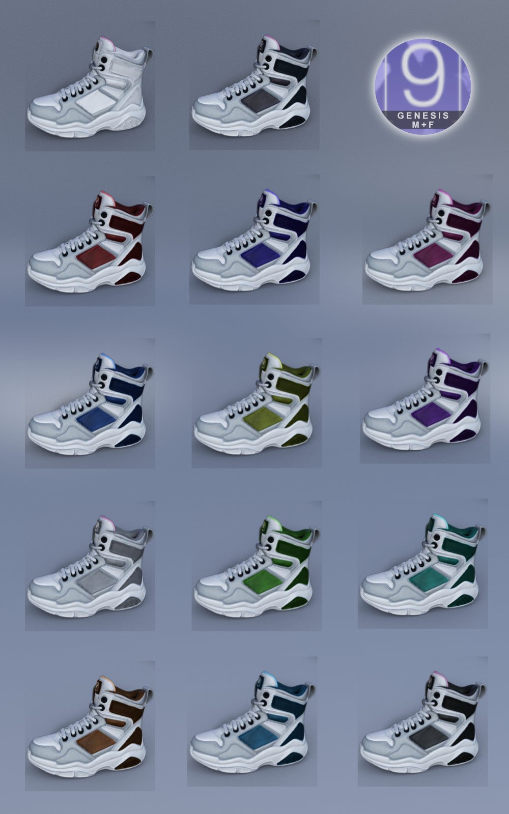 High-Top Laces for G9 by N/A