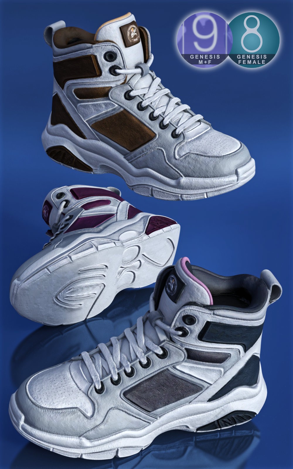 High-Top Laces Premium Pack by N/A