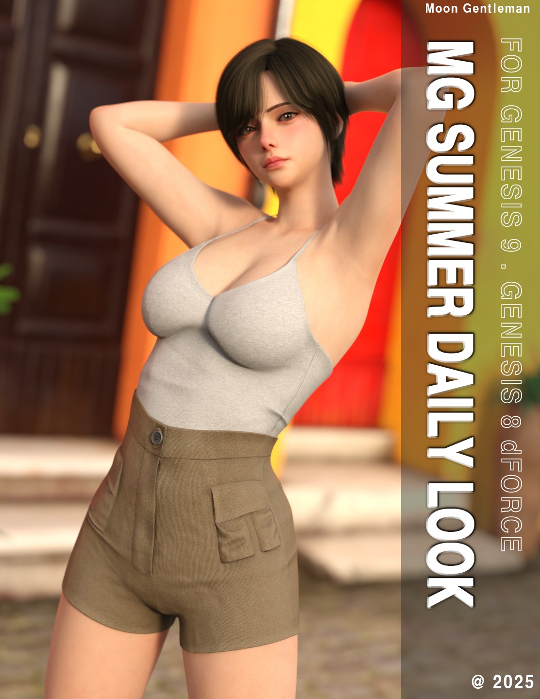 MG-Summer Daily Look G9 G8F dForce by N/A