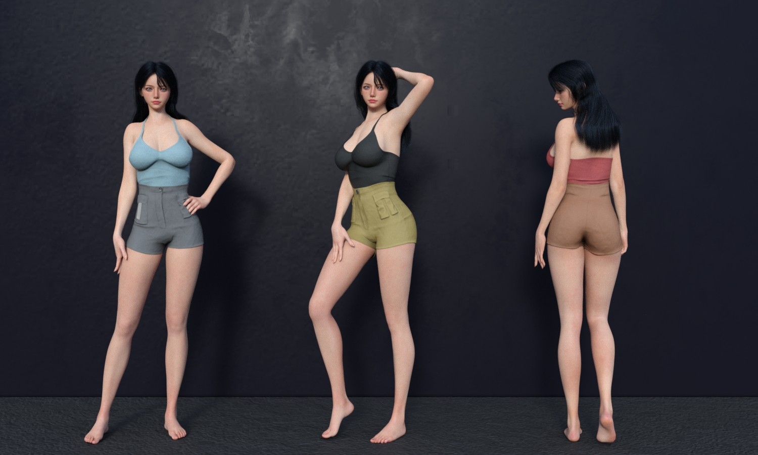 MG-Summer Daily Look G9 G8F dForce by N/A