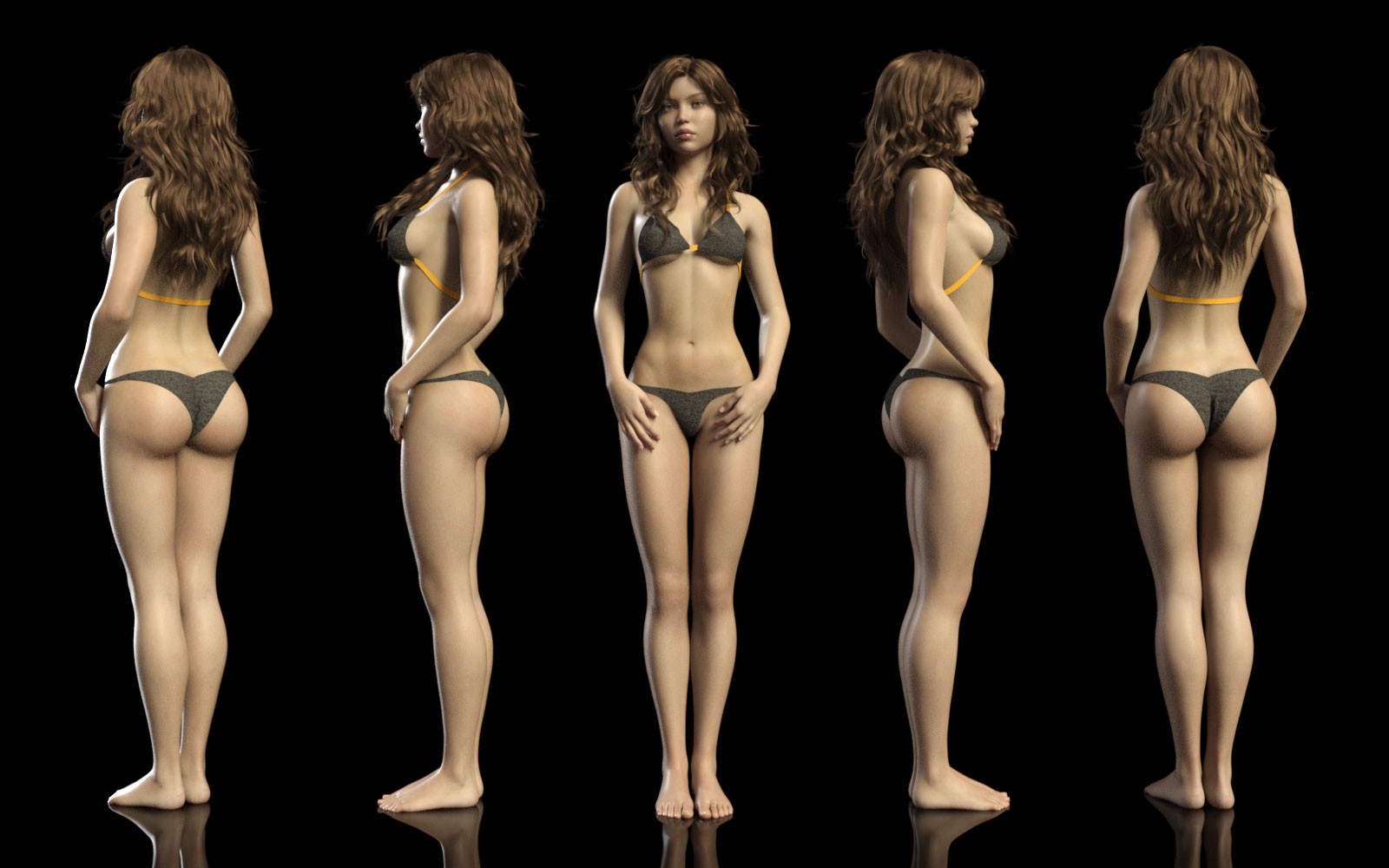 3DL Monique + Outfit for Genesis 8 Females by N/A