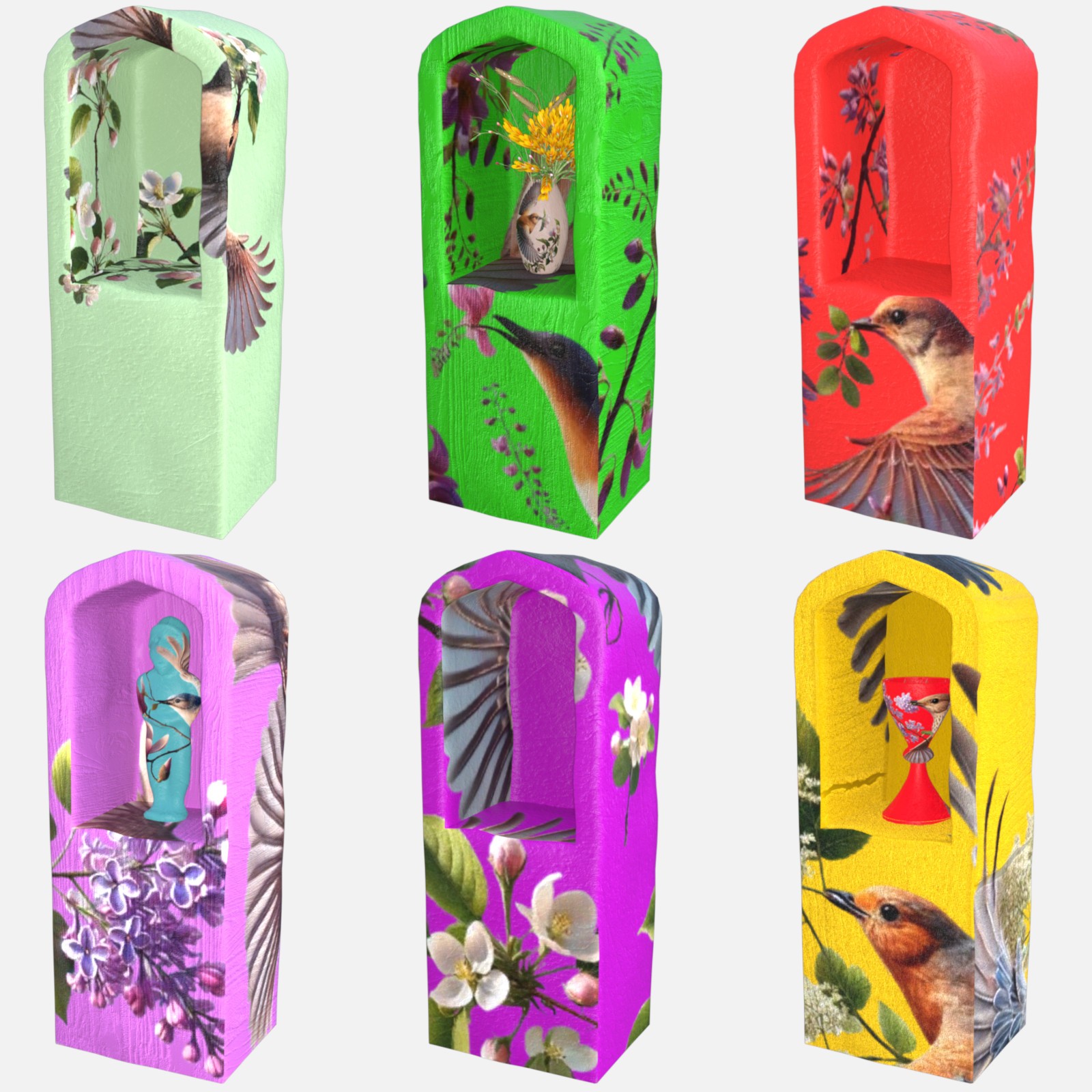 Bird & Flower Pattern Iray Shader Vol.2 by N/A