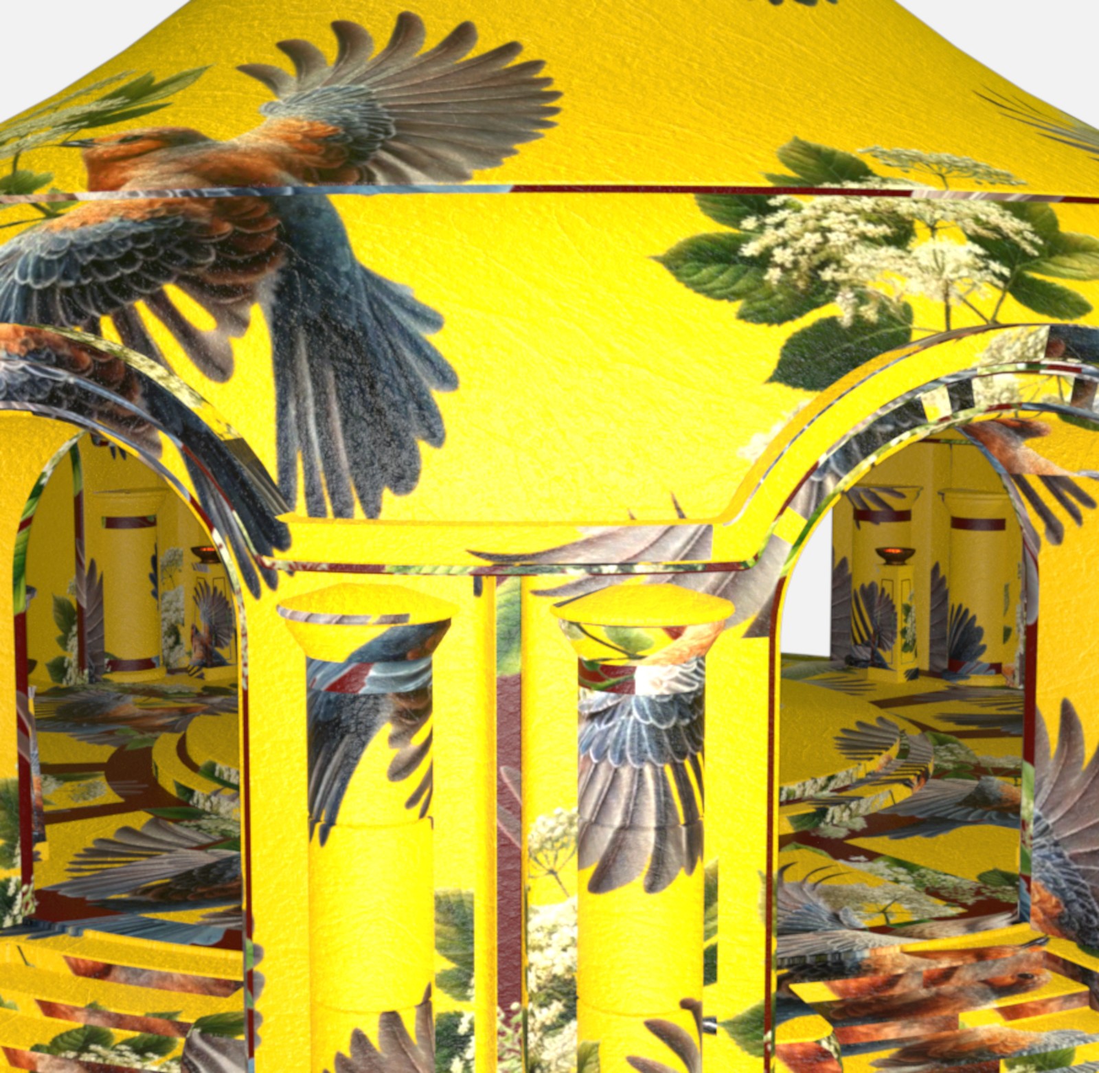 Bird & Flower Pattern Iray Shader Vol.2 by N/A
