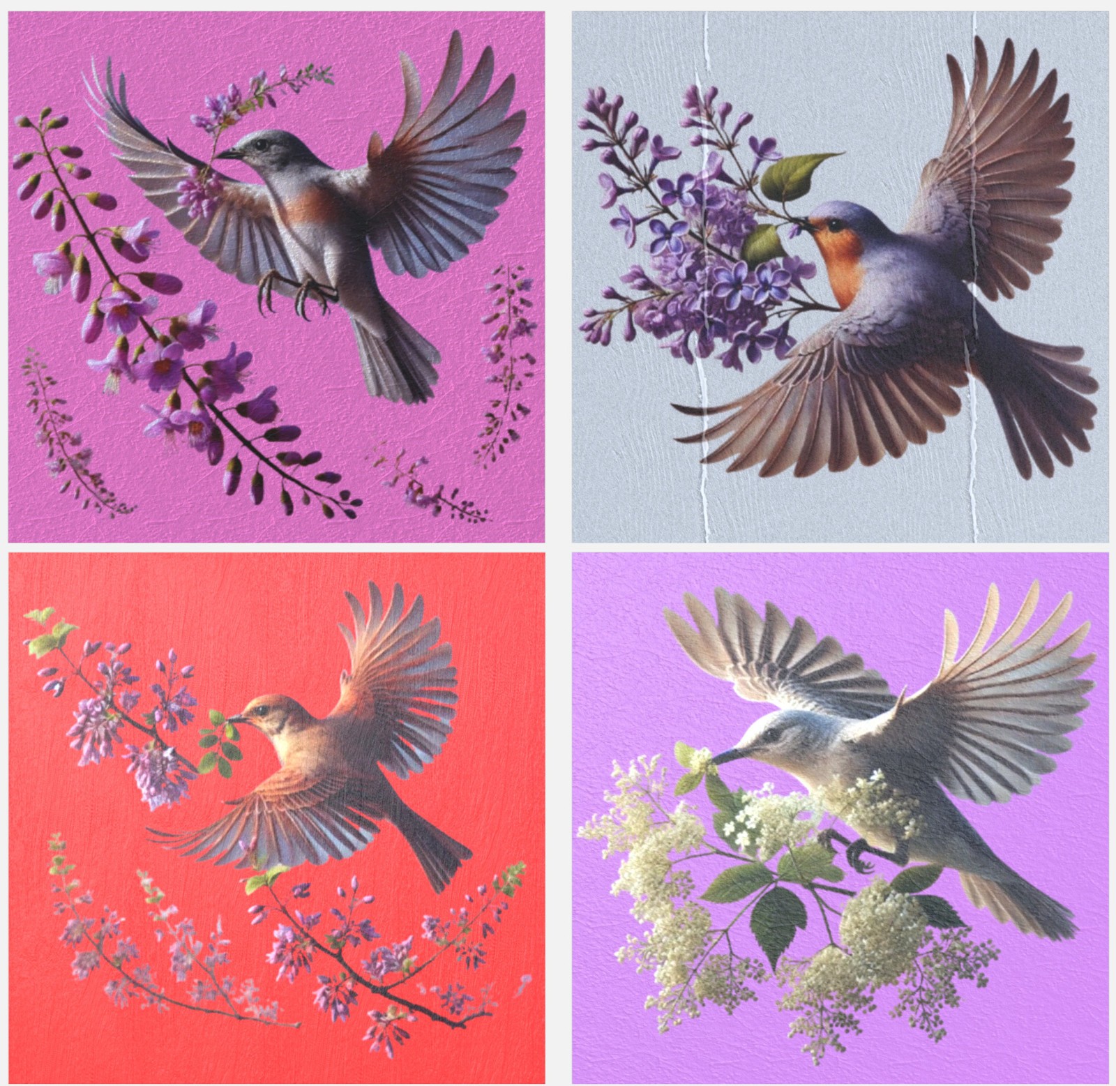 Bird & Flower Pattern Iray Shader Vol.2 by N/A