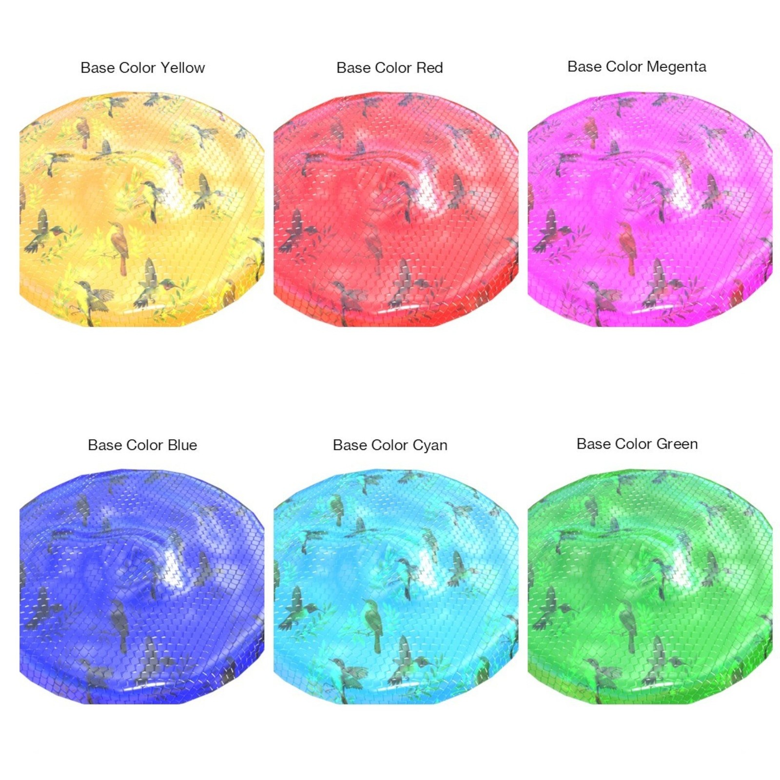 Bird & Flower Pattern Iray Shader Vol.3 by N/A