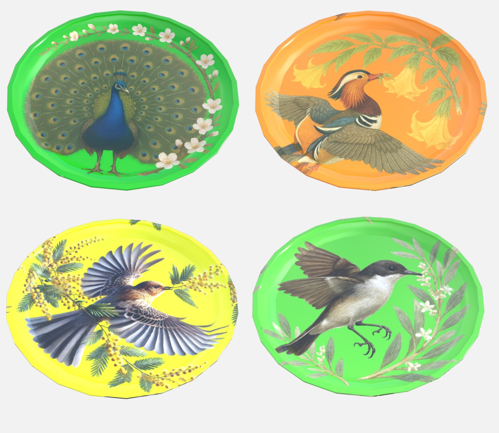 Bird & Flower Pattern Iray Shader Vol.3 by N/A