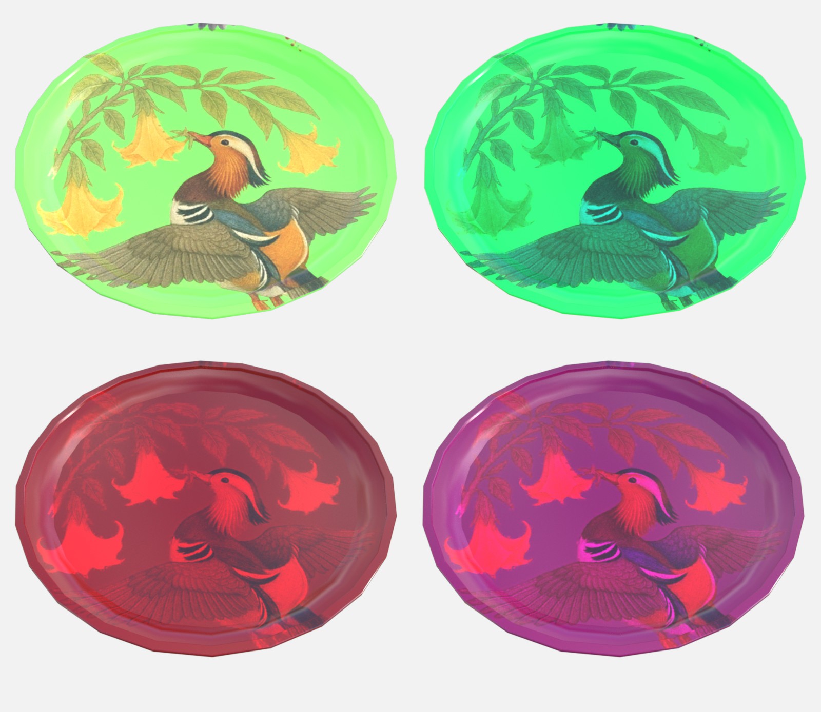 Bird & Flower Pattern Iray Shader Vol.3 by N/A
